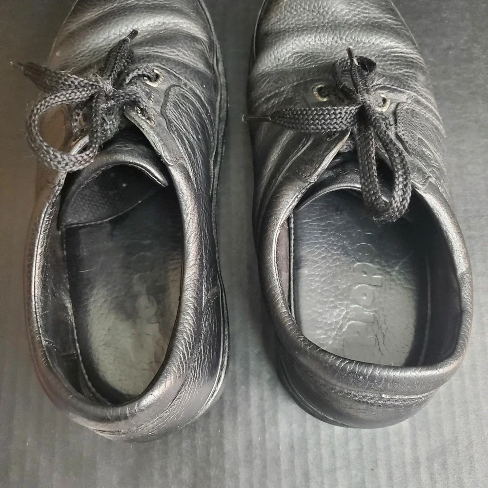 Propet‎ Villager Men's Oxford Shoe Orthotic Comfort Black Leather 9.5 X Wide 3E